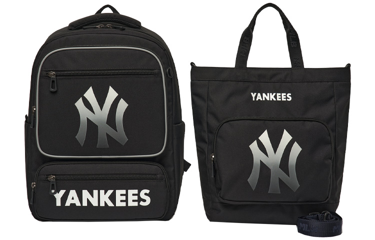 

MLB Полиэстеровый чехол для ноутбука Сумка-ведро Сумка через плечо Рюкзак унисекс черный