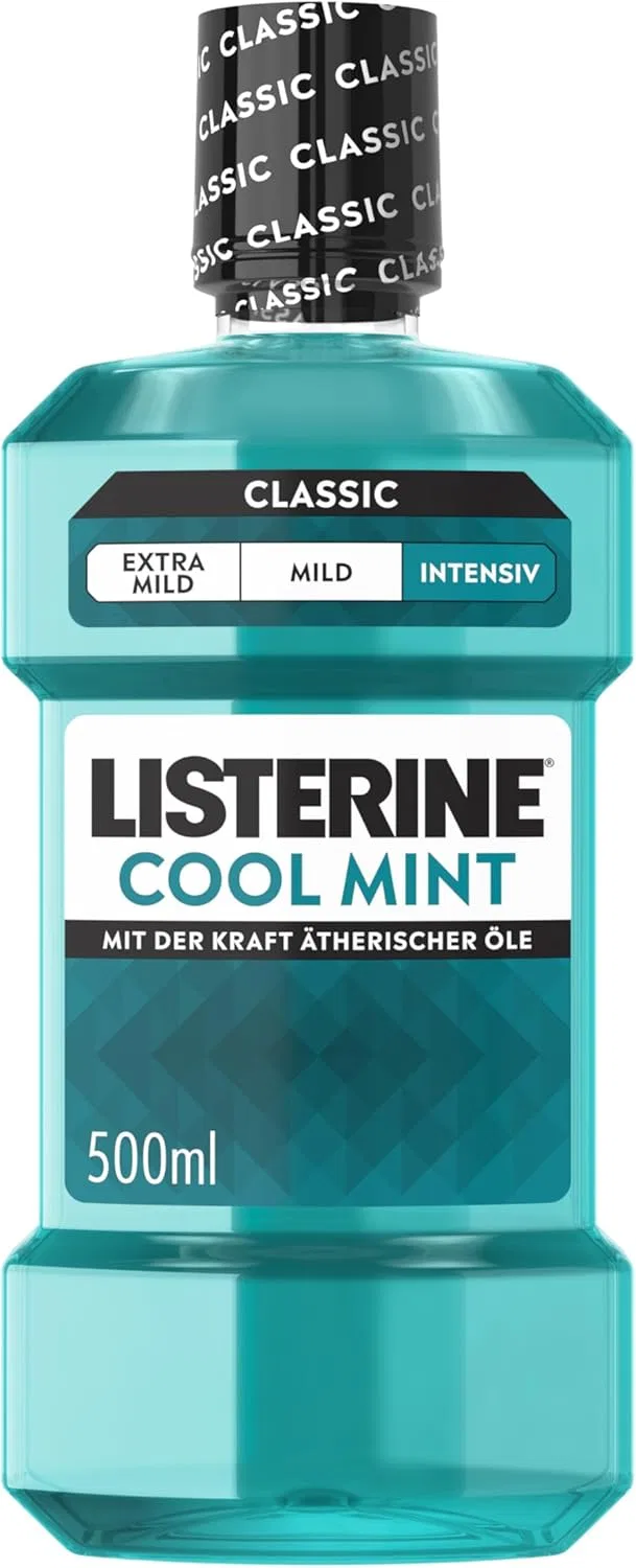 Антибактериальный ополаскиватель для рта LISTERINE Cool Mint, 500 мл Listerine