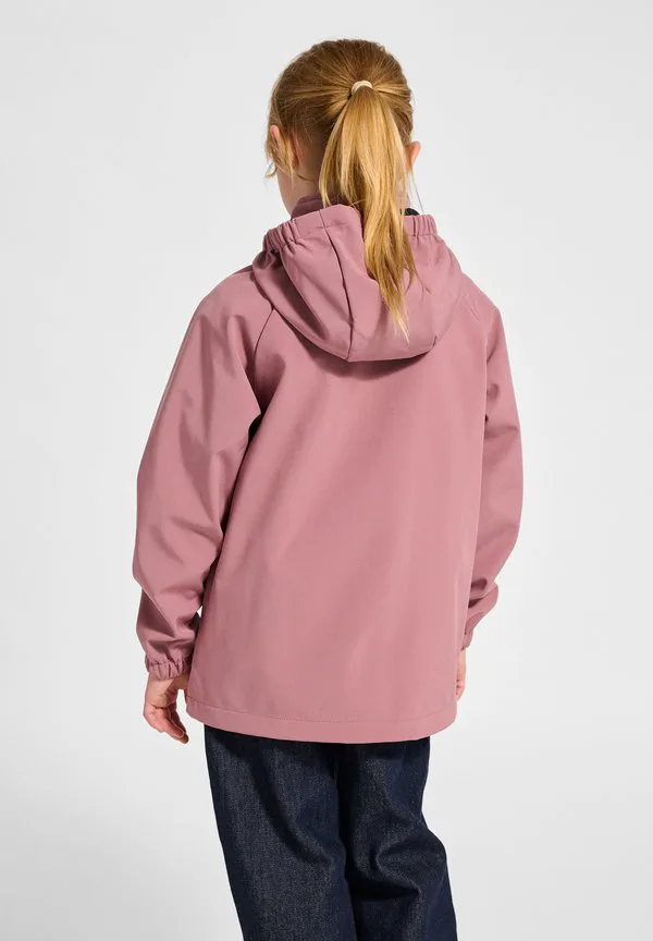 Свободная куртка из мягкого материала. Hummel, Wistful Mauve — фото 2