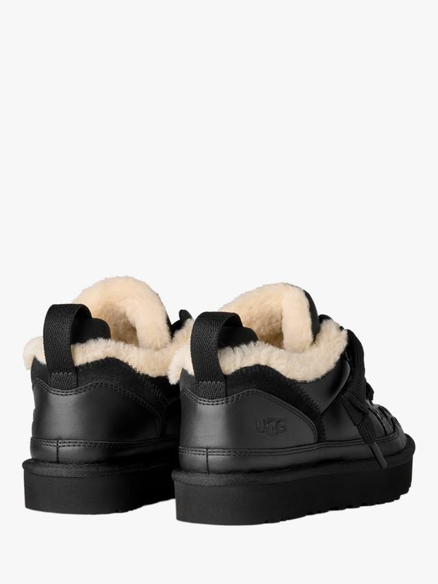 Lo Lowmel кожаные кроссовки UGG, Black — фото 4