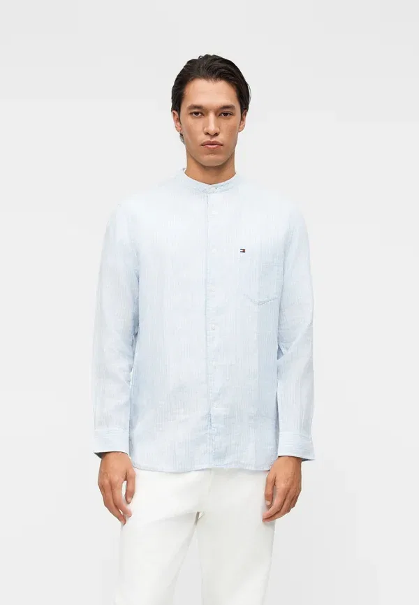 Рубашка Tommy Hilfiger Elevated Essentials, голубой/белый