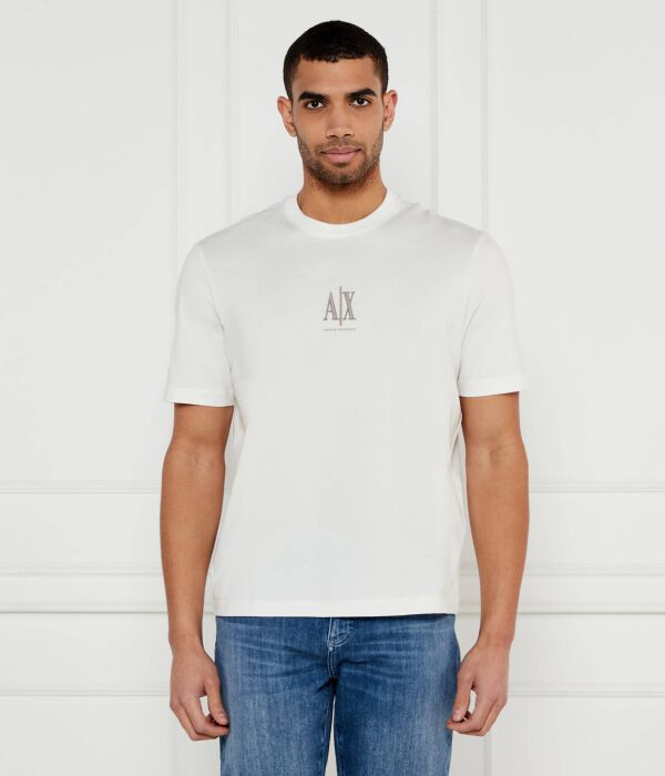 

Футболка мужская Armani Exchange с логотипом, белый