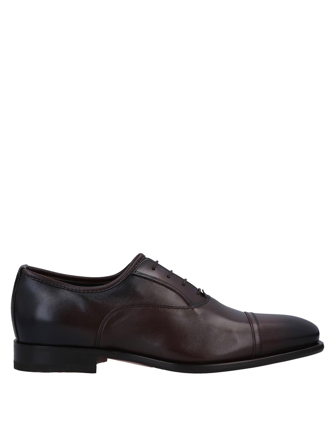 

Туфли на шнуровке Santoni, темно-коричневый