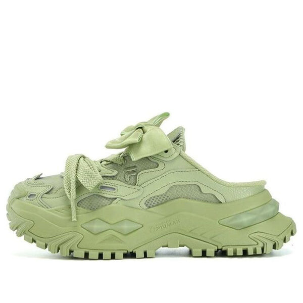 Тапочки bianco mule slippers 'green' Fila Fusion, зеленый