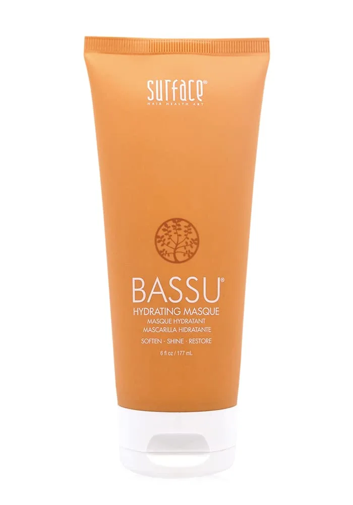 Увлажняющая маска для волос Surface Hair - Bassu Moisture Hydrating Masque: восстановление, увлажнение, облегчение расчесывания и смягчение. 177 мл (1 шт.)