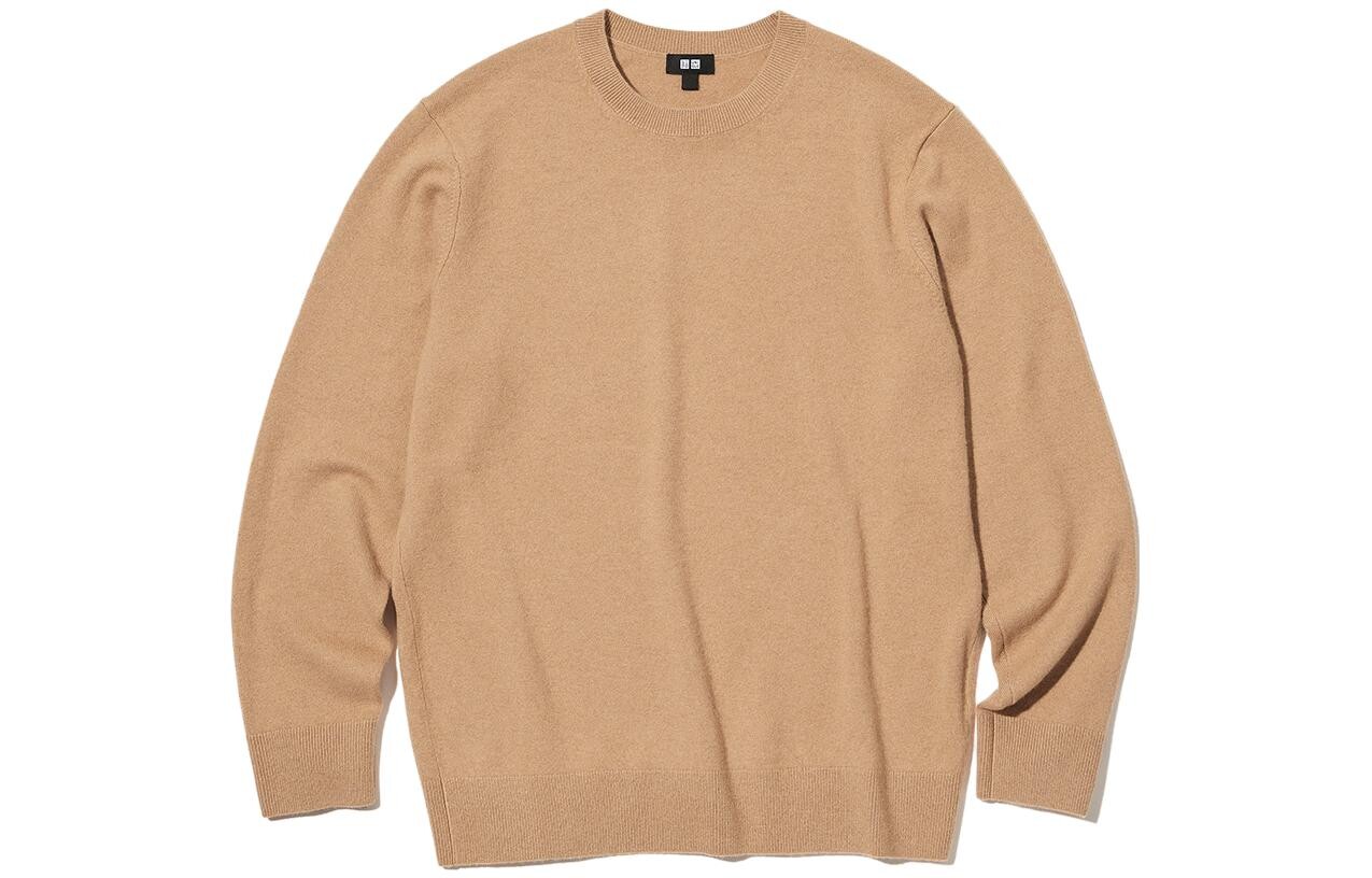 

Джемпер Uniqlo Cashmere Crew Neck, бежевый