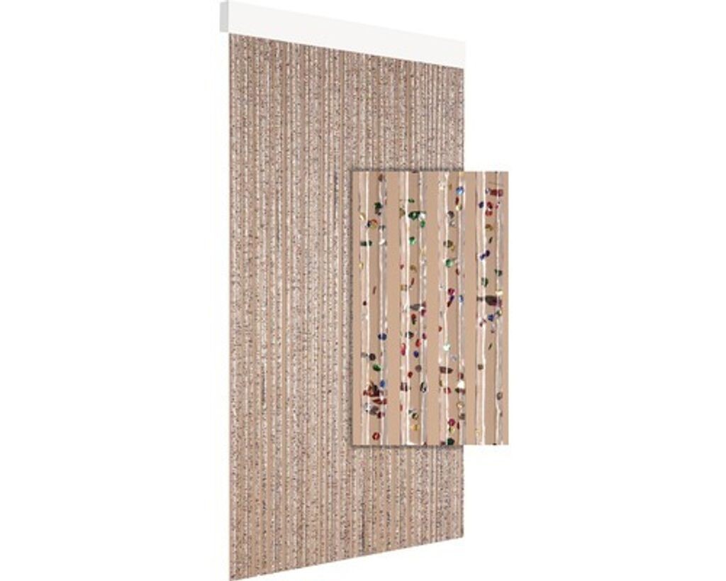 

Дверная штора Calisto 90x210 см чёрная Degor