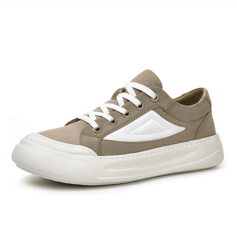 

Износостойкие и легкие низкие скейтбордские туфли для мужчин LINSEN, хаки