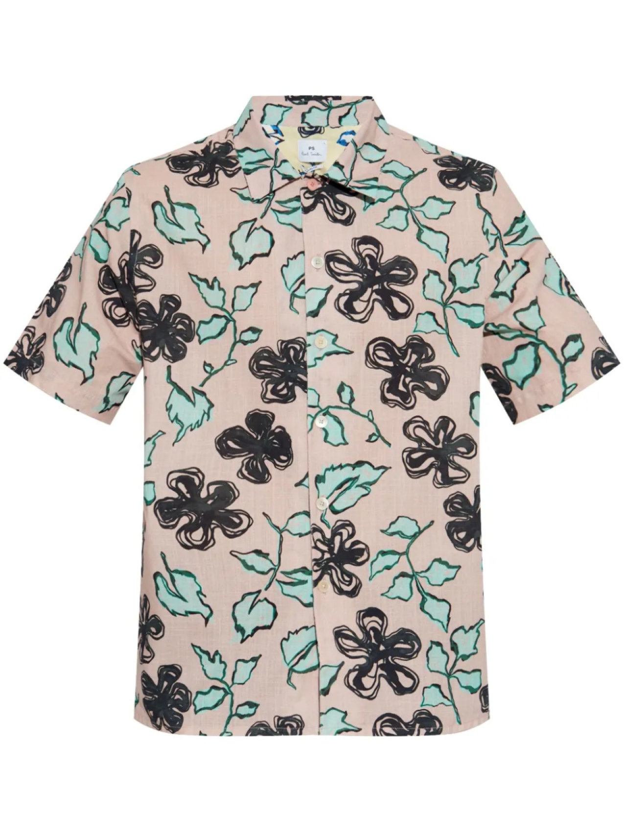 

Рубашка из органического хлопка PS Paul Smith, розовый