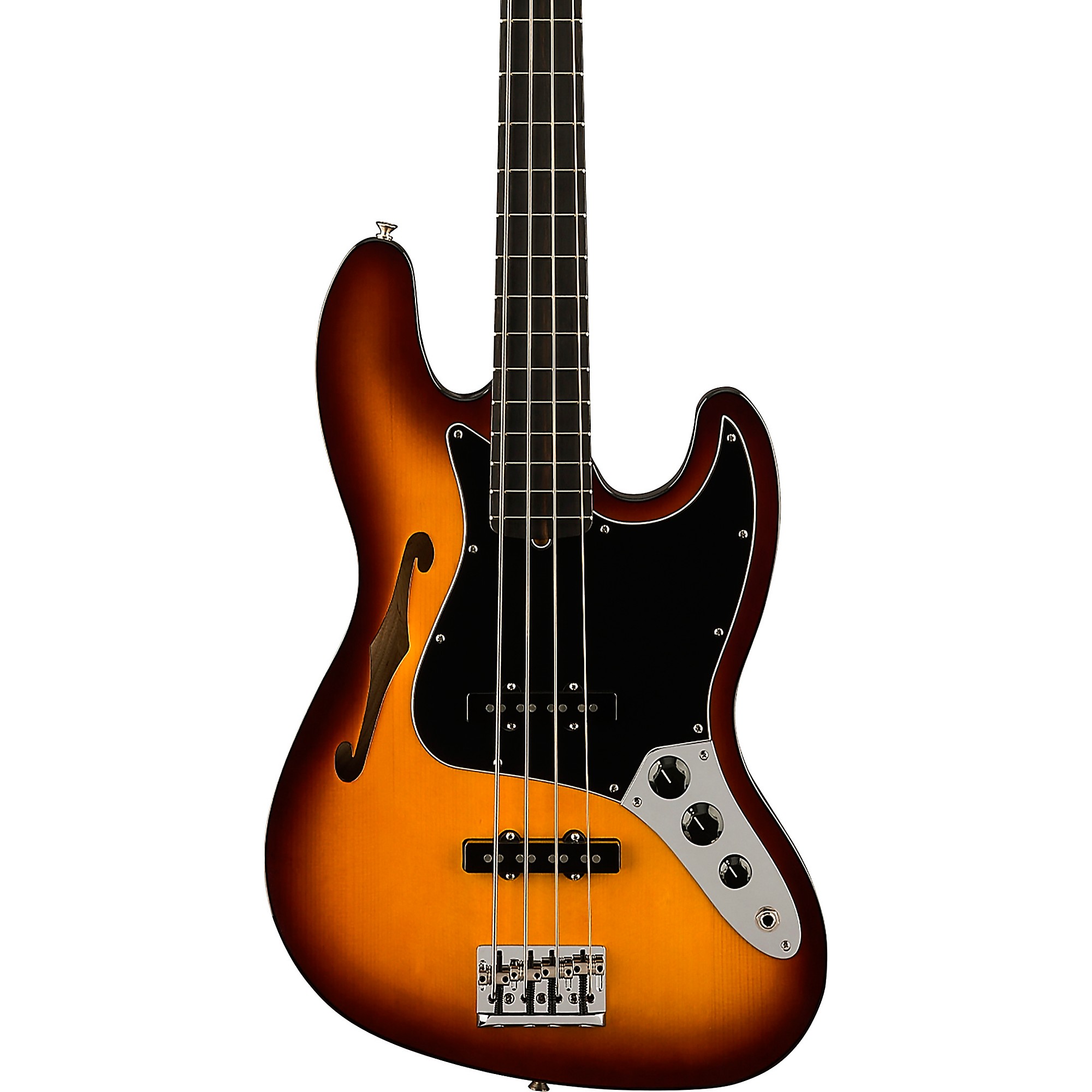 

Fender Suona Jazz Bass Thinline Violin Burst