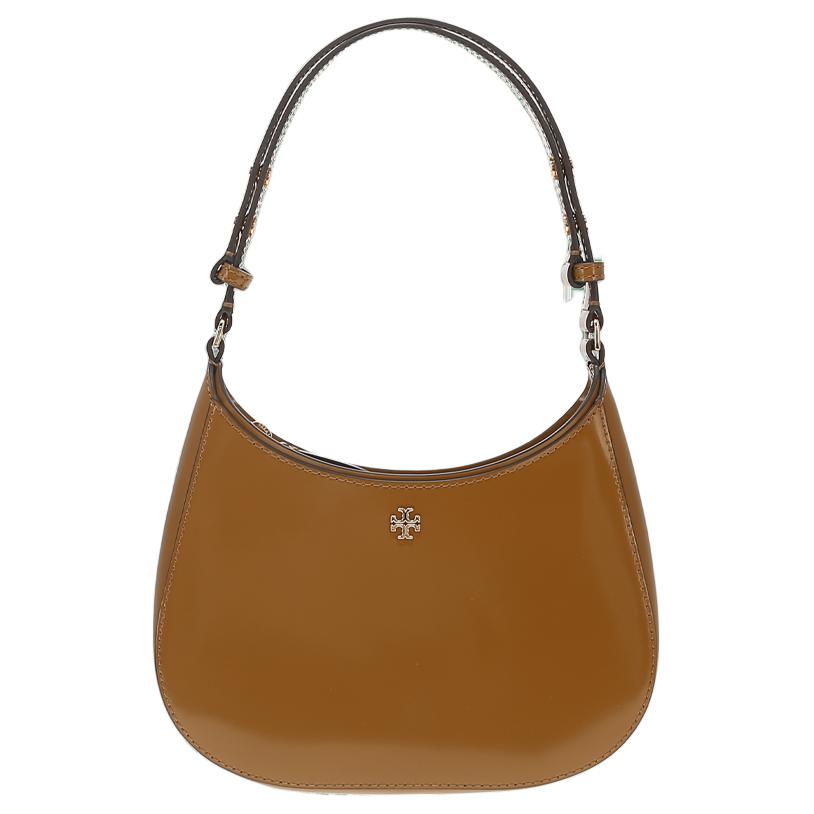 

Кожаная сумка через плечо Trumpets женская коричневая TORY BURCH