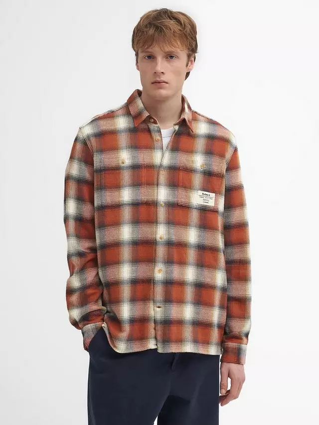 

Рубашка Barbour Stonebank Relaxed Check Cotton, цвет dark ginger/multi
