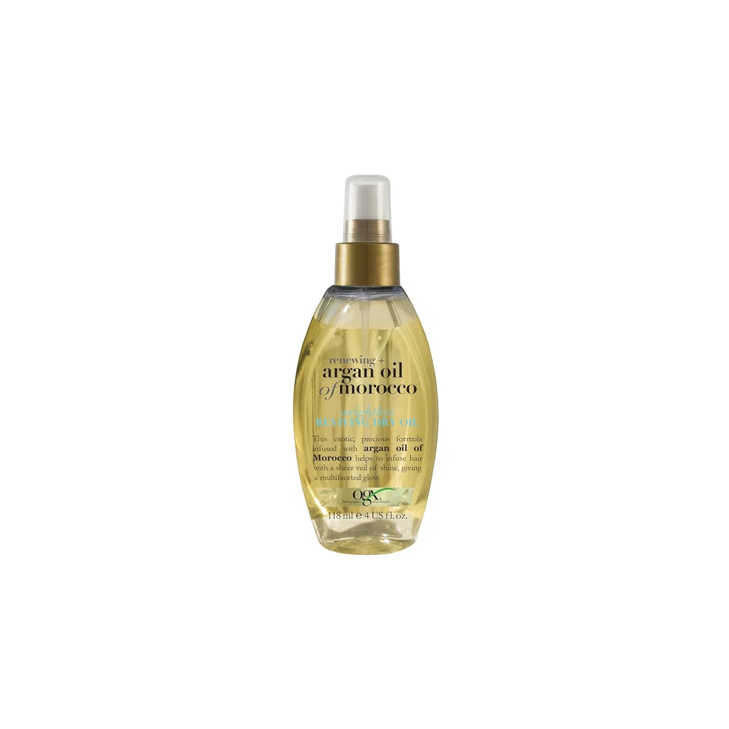Сухое масло-спрей для волос «Renewing Plus Argan Oil of Morocco Weightless Reviving» от OGX Ogx