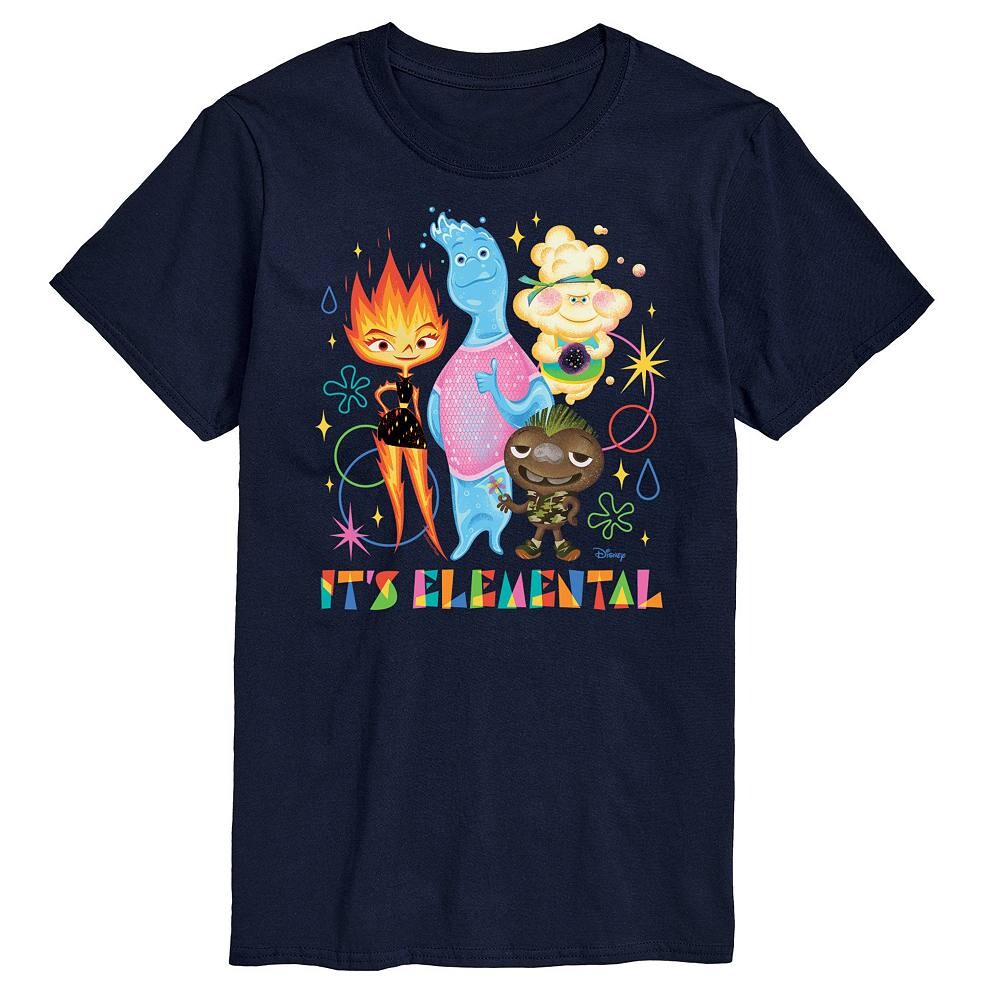 

Мужская футболка Elemental Licensed Character, темно-синий