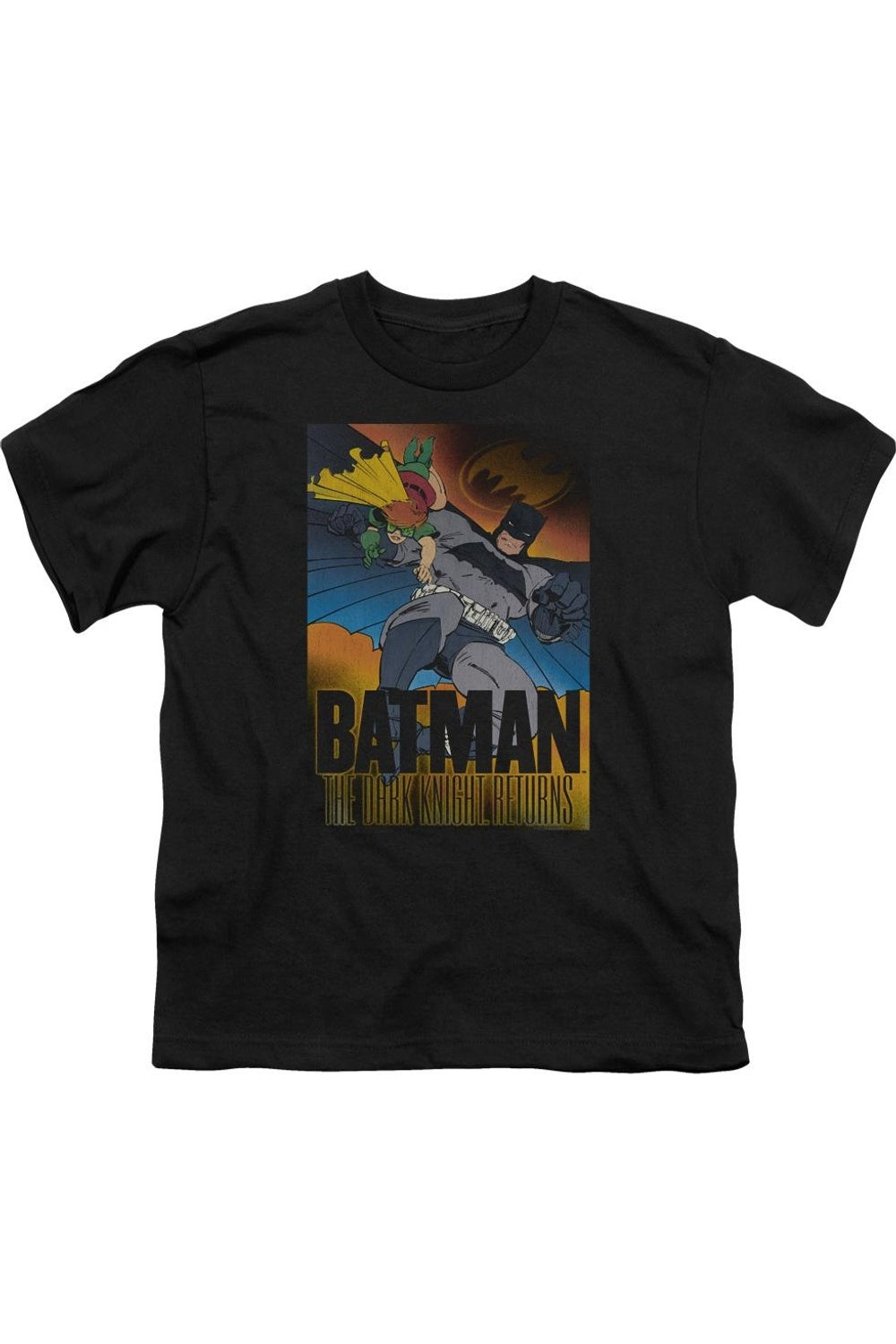 

Футболка с коротким рукавом Batman DK Returns для детей Gildan, черный