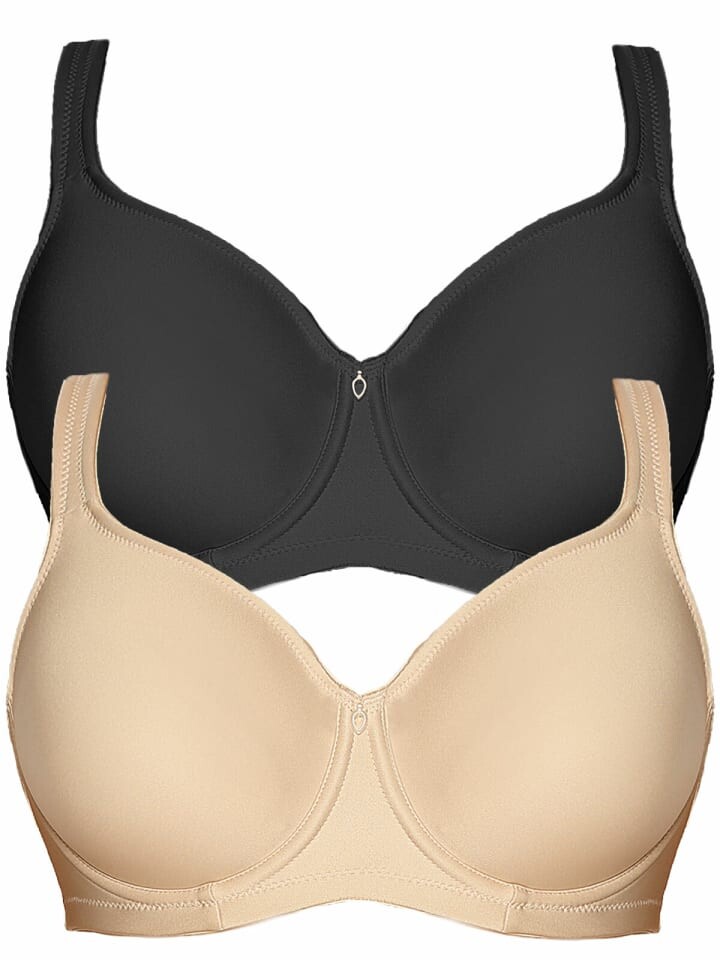 

Бюстгальтер на косточках Viania, цвет schwarz silk