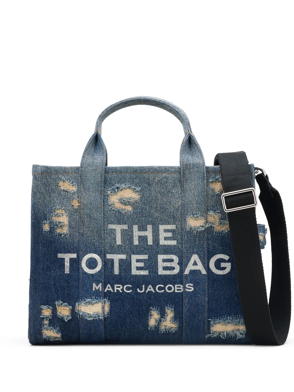 

Сумка-тоут The Denim Medium Rip And Repair MARC JACOBS, синий