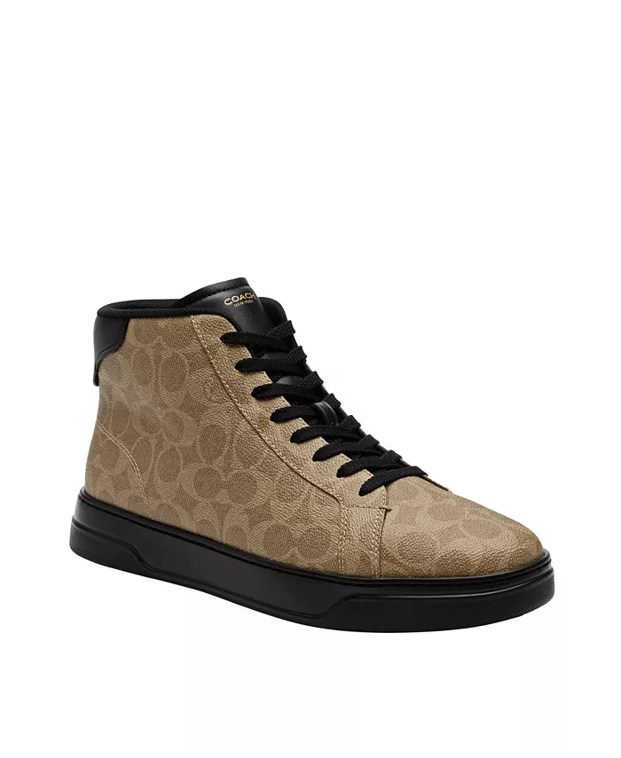 

Мужские высокие кеды Highline Signature Canvas COACH, мультиколор