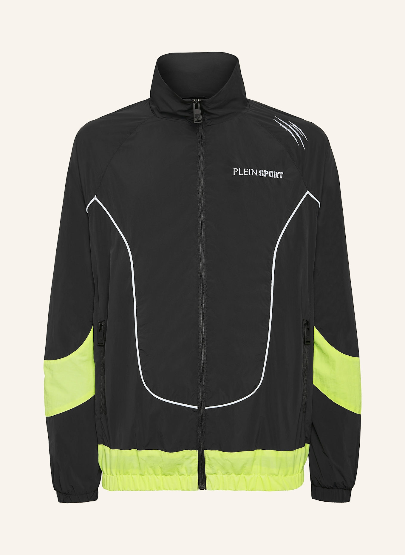 

Куртка толстовка царапина Plein Sport, черный