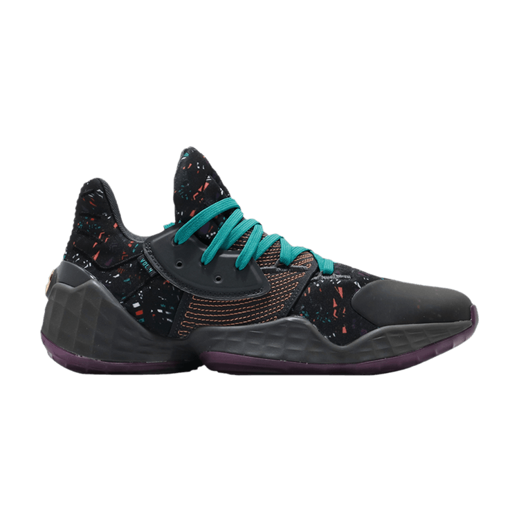 

Кроссовки Harden Vol.4 GCA 'Black Amber Tint', черный