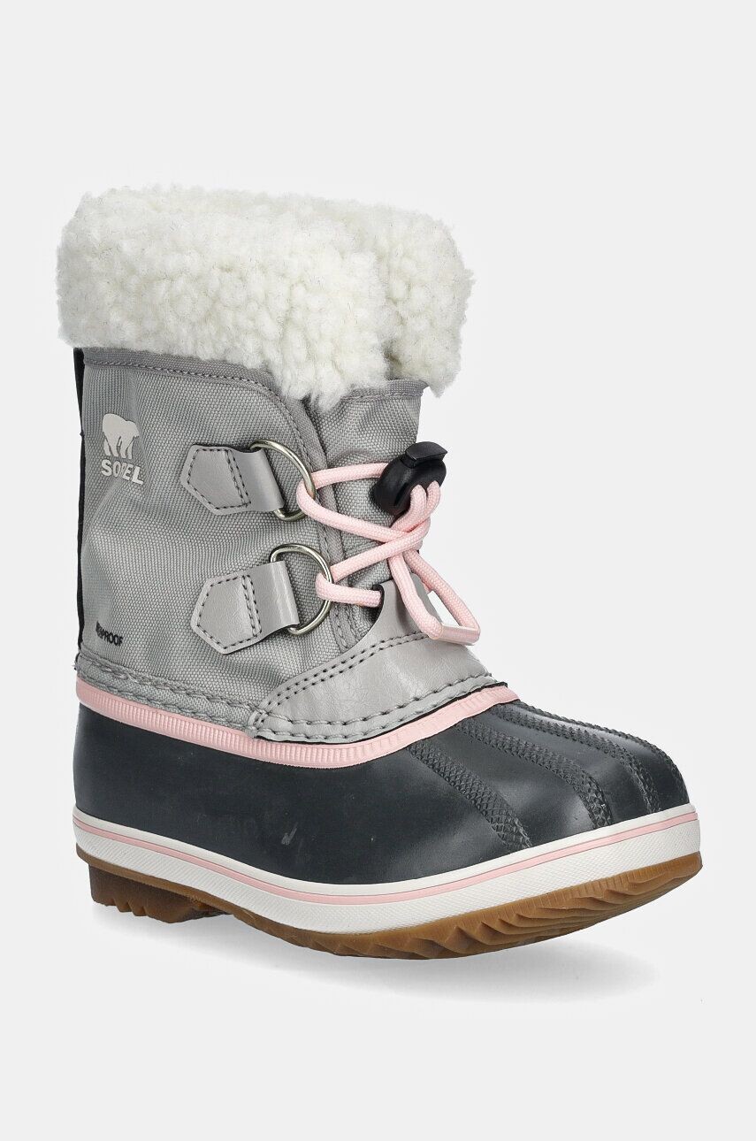 

Детские зимние ботинки Sorel CHILDRENS YOOT PAC, серый