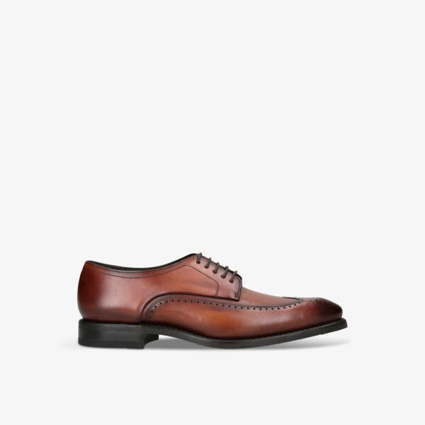 

Туфли-Оксфорды Bale из перфорированной кожи Loake, коричневый