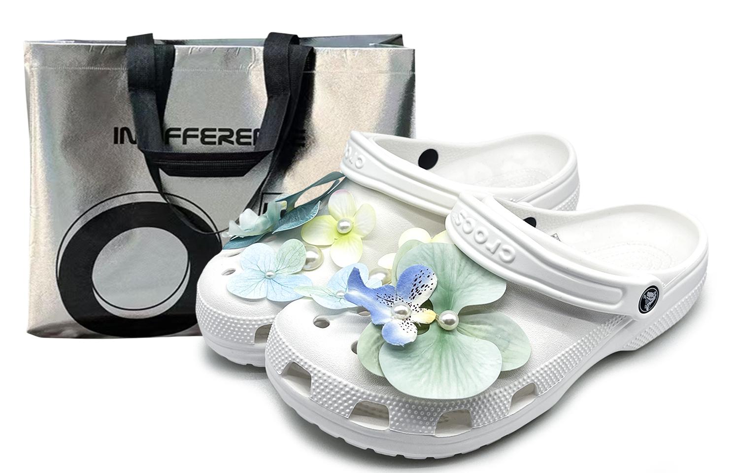 Crocs Классические сабо унисекс белые