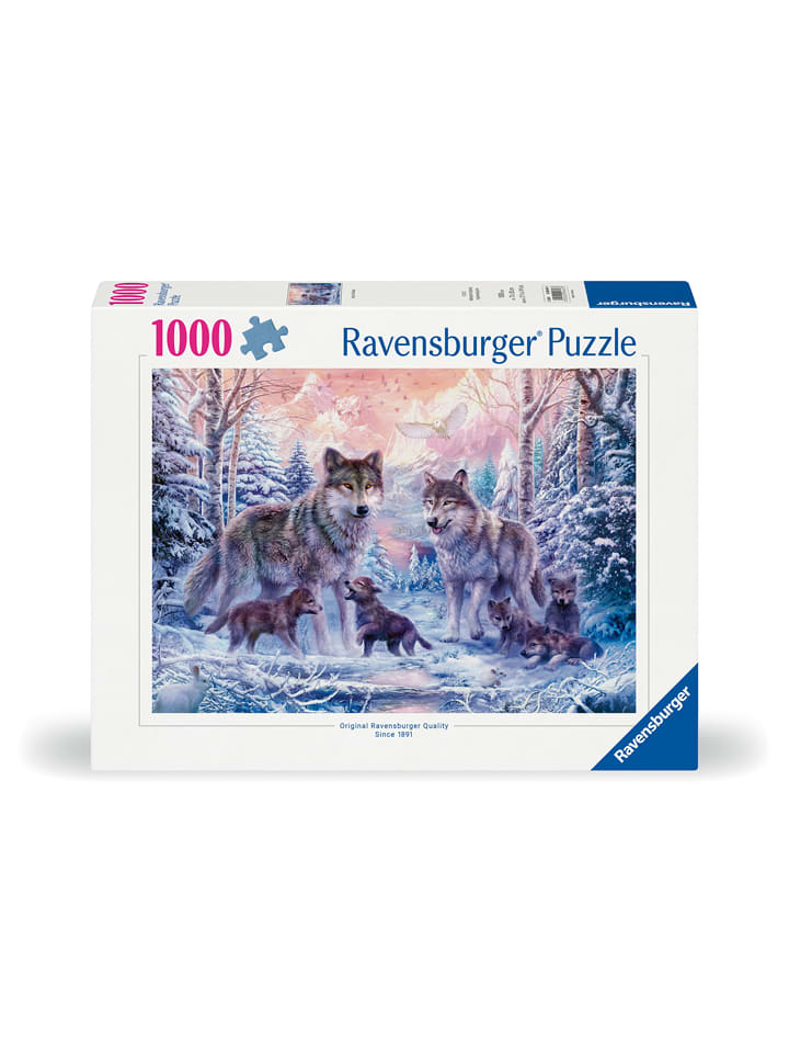 

Пазл из 1000 деталей «Арктические волки» - для детей от 14 лет и старше