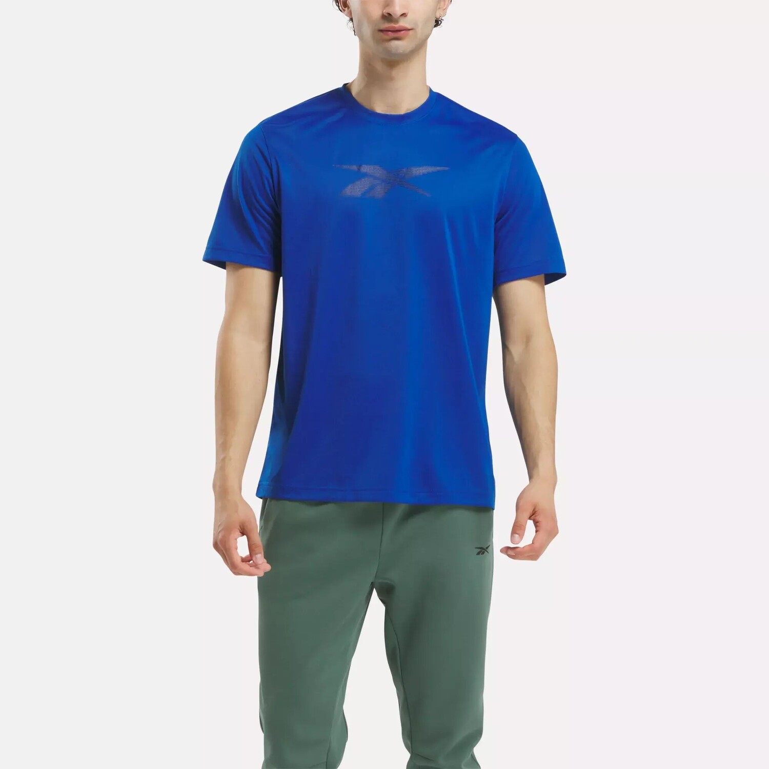 

Футболка Front Vector Performance Reebok, темно-синий