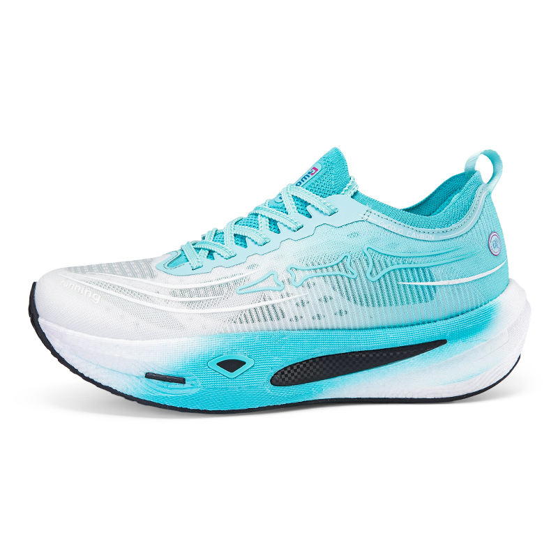 

Gwoduo x slip resistant устойчивые к истиранию низкие кроссовки с полной нейлоновой пластиной для тренировок и марафонского бега unisex DFNF, синий