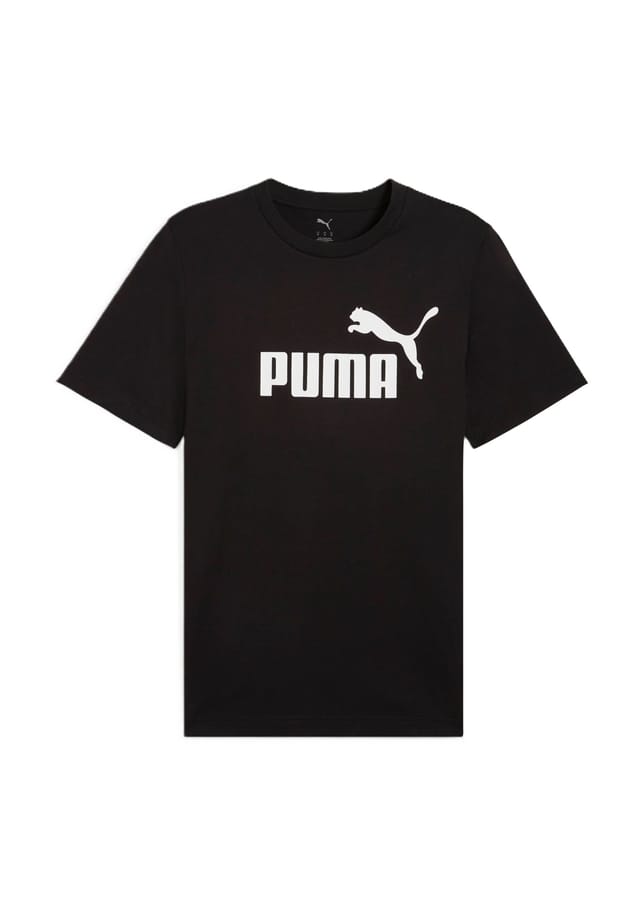 

Рубашка Essentials из переработанного хлопка прямого покроя Puma, черный