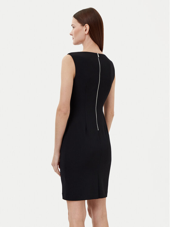 Платье на каждый день обычный крой K20K208433 Calvin Klein, черный — фото 3