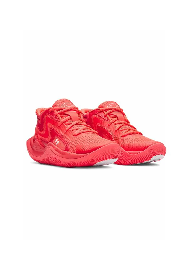Баскетбольные кроссовки court performance ua gs jet '25 Under Armour, Racer Red — фото 2