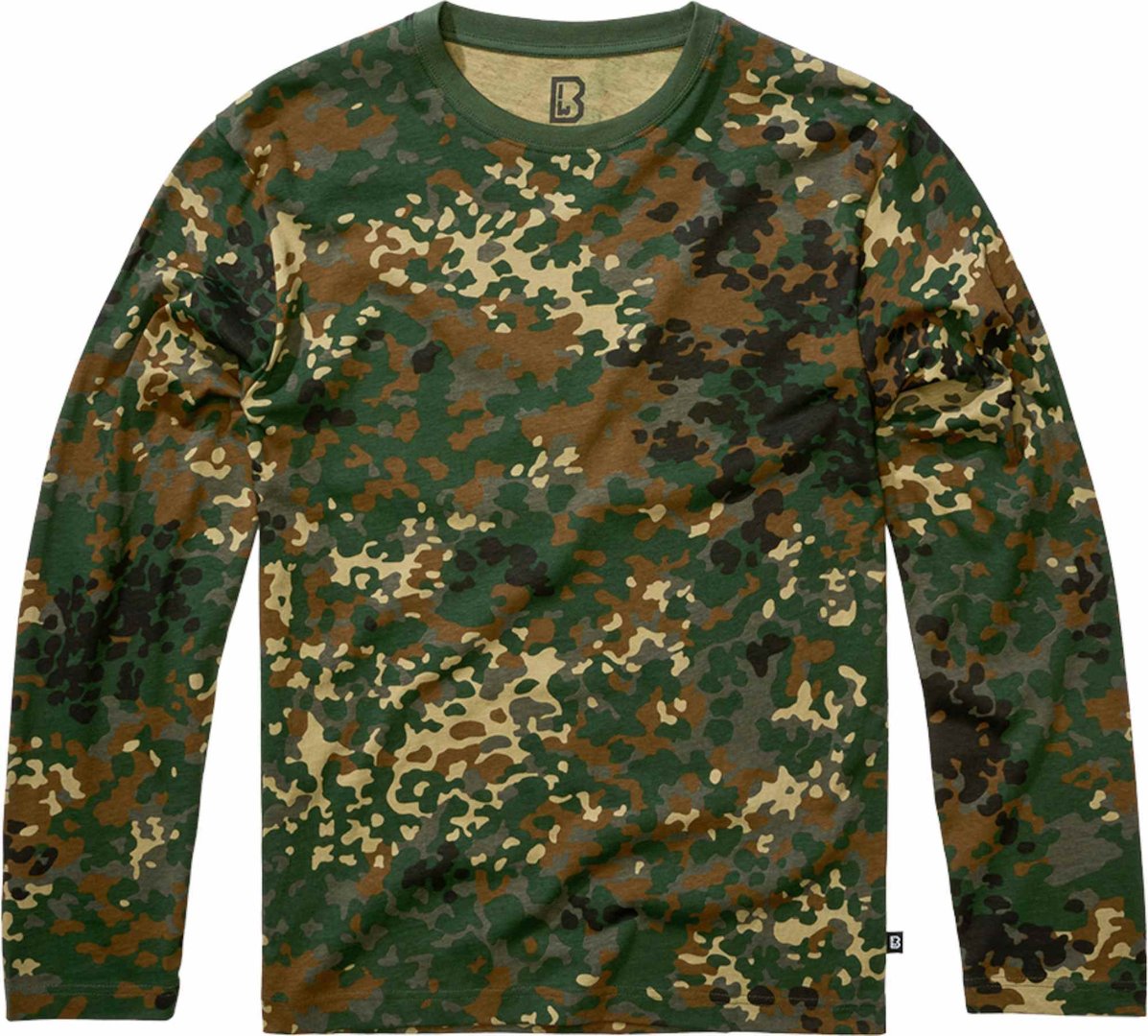 

Лонгслив Brandit Premium Longsleeve Shirt, цвет Olivegreen/Black