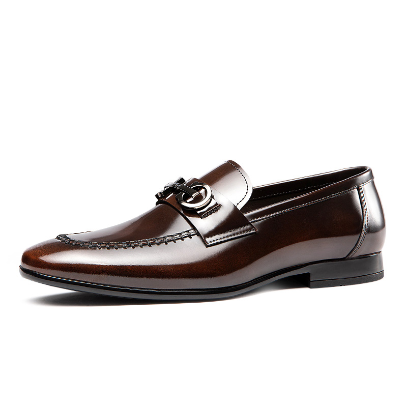 

Bansley Мужские лоферы черно-коричневые, цвет Brown