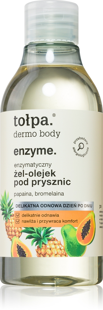 

Ферментное масло для душа Dermo body для регенерации кожи Tołpa, 300 мл