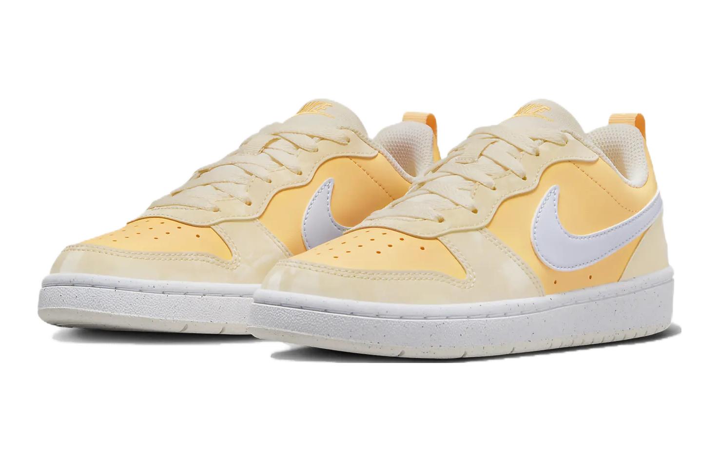Nike Court Borough Low Recraft GS 'Pale Ivory Melon Tint' Оранжевый — фото 2