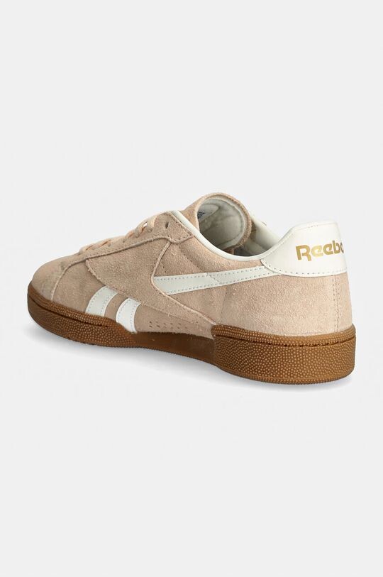 Замшевые кроссовки Club C Grounds, Великобритания Reebok Classic, оранжевый — фото 3