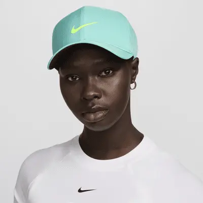 

Бейсболка Nike Dri-FIT Rise Structured Snapback Cap, цвет Green Frost/Anthracite/Volt