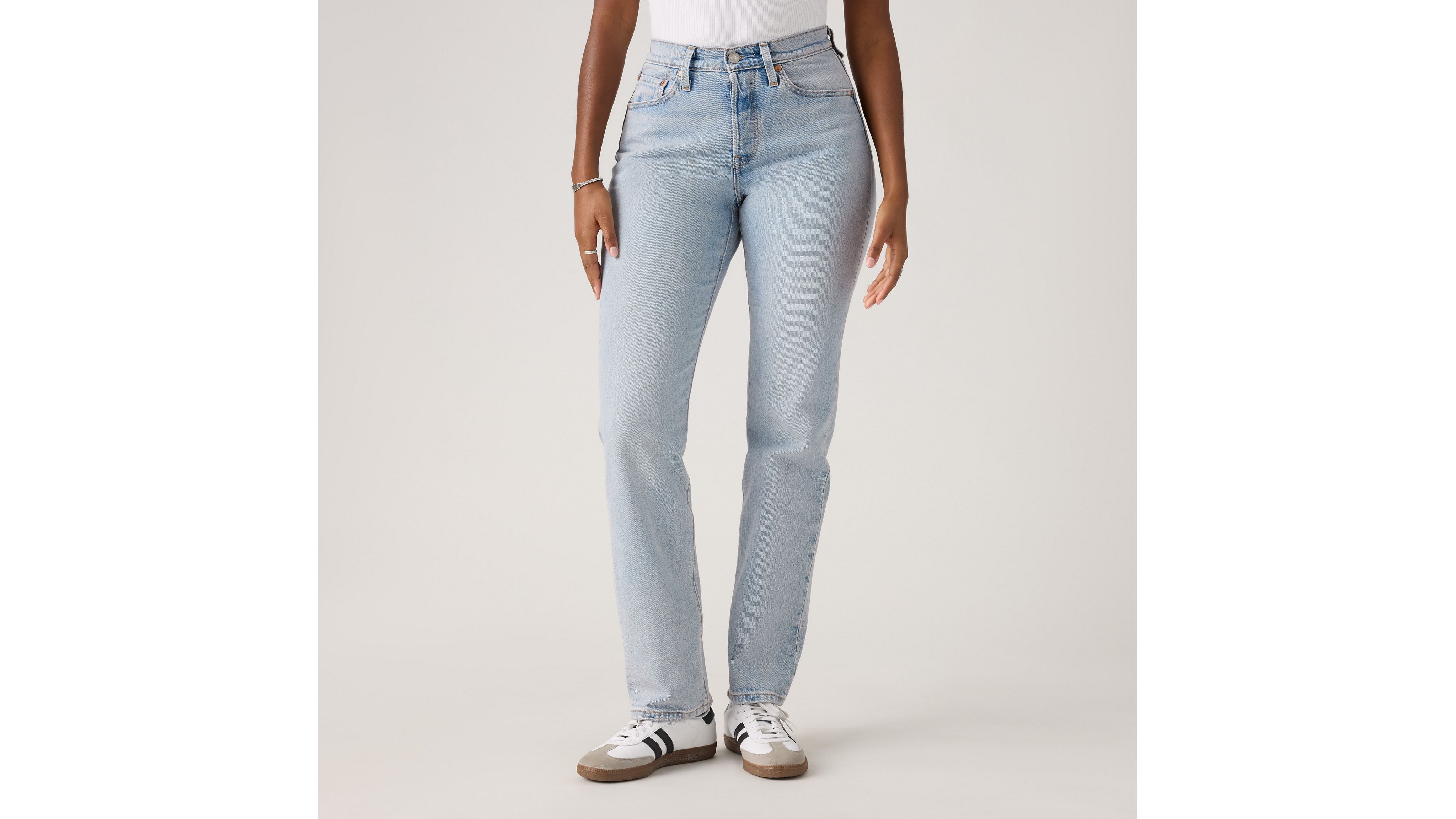 Женские джинсы 501 Curve Levi's, Laugh And Lie - Light Wash — фото 2