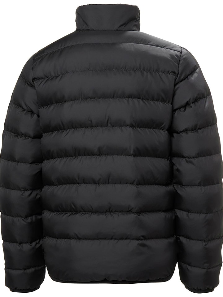 Helly Hansen Двусторонняя стеганая куртка "Марка" в черно-сером цвете — фото 4