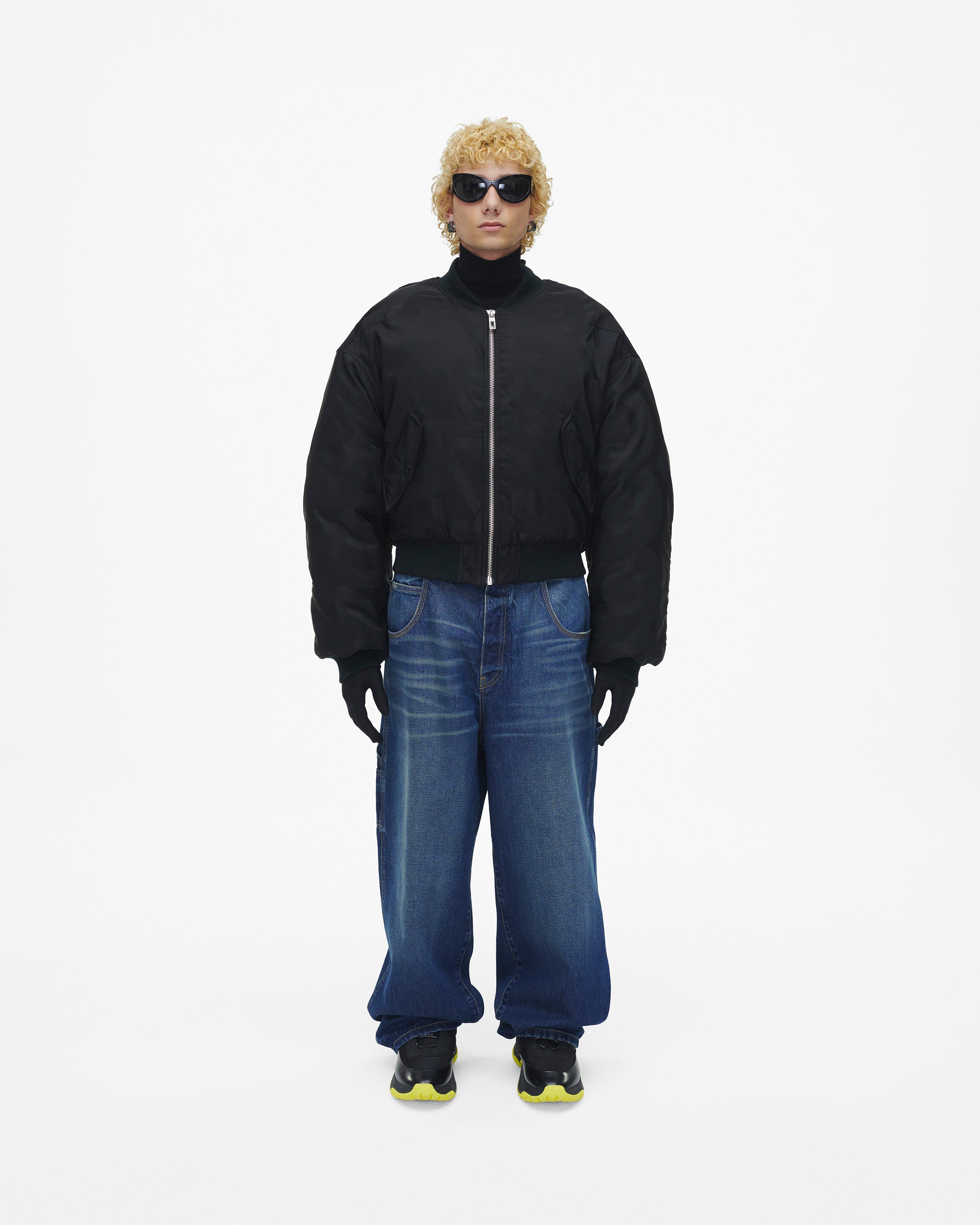 

Укороченный бомбер Marc Jacobs, черный