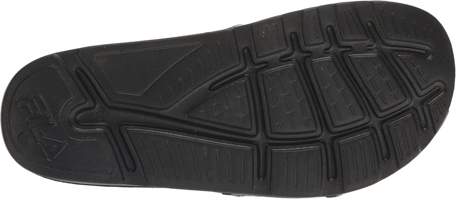 Спортивные сандалии Fila Slide, черный/белый/красный — фото 4