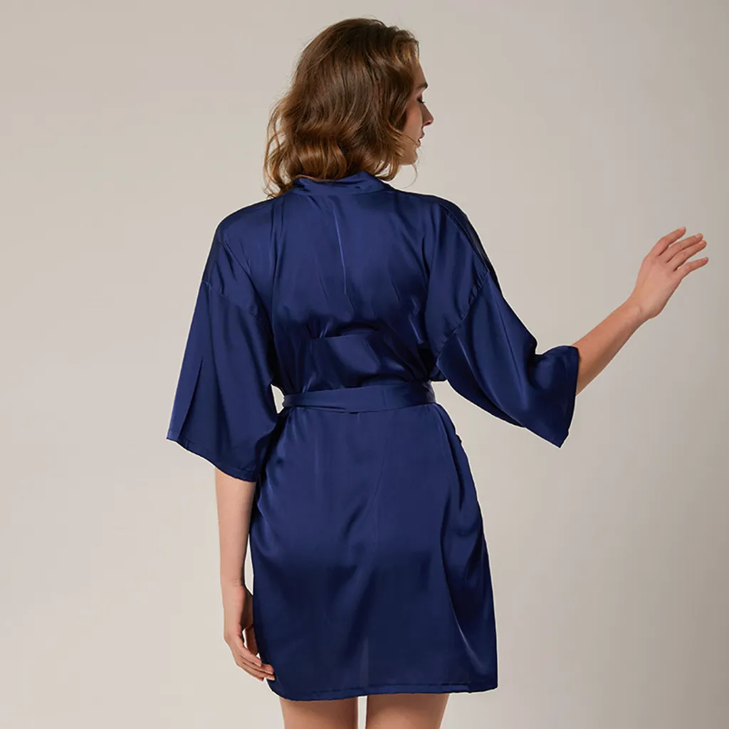 

INF Женская ночная рубашка из искусственного шелка