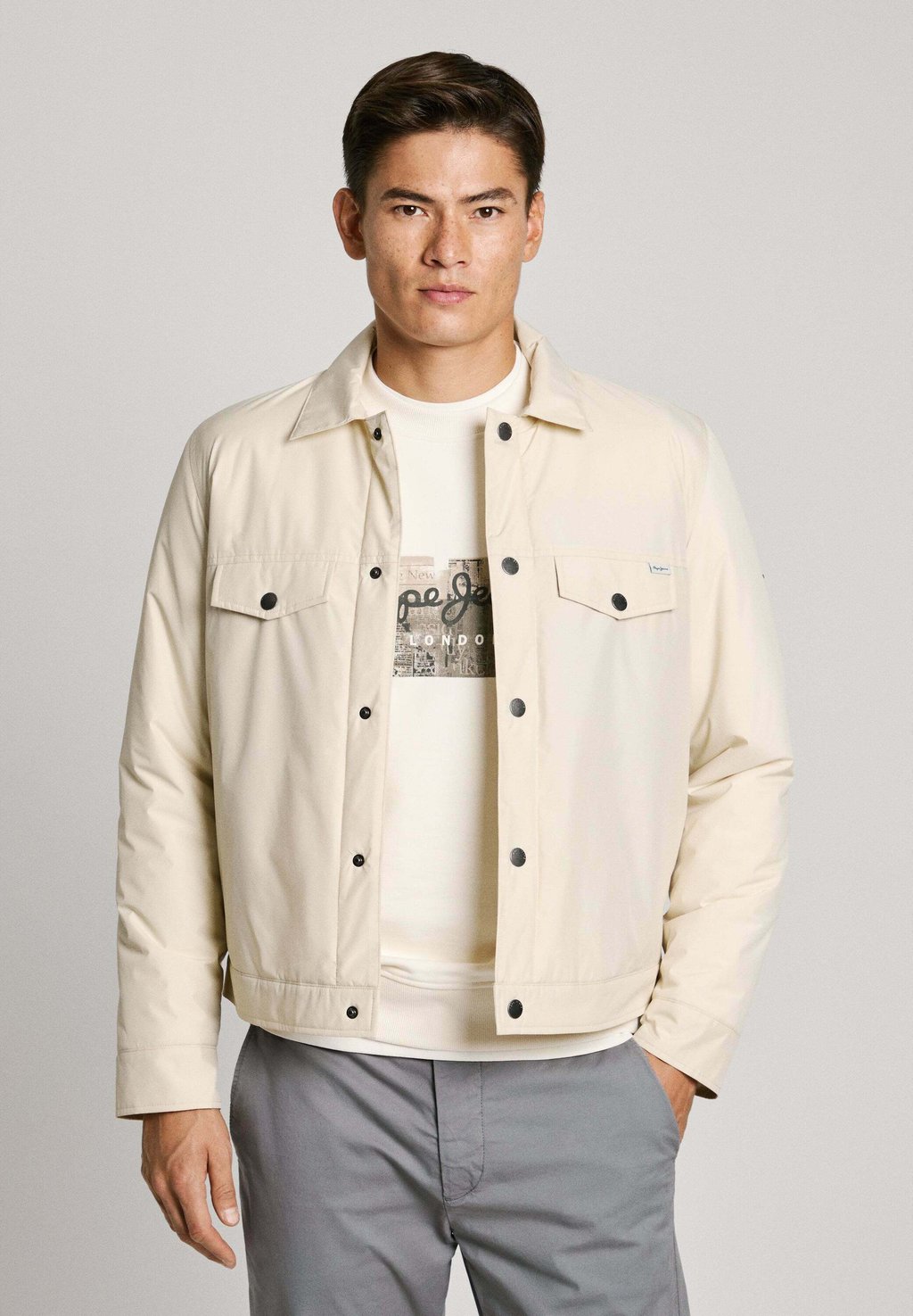 

Легкая куртка MAMBRU Pepe Jeans, белый