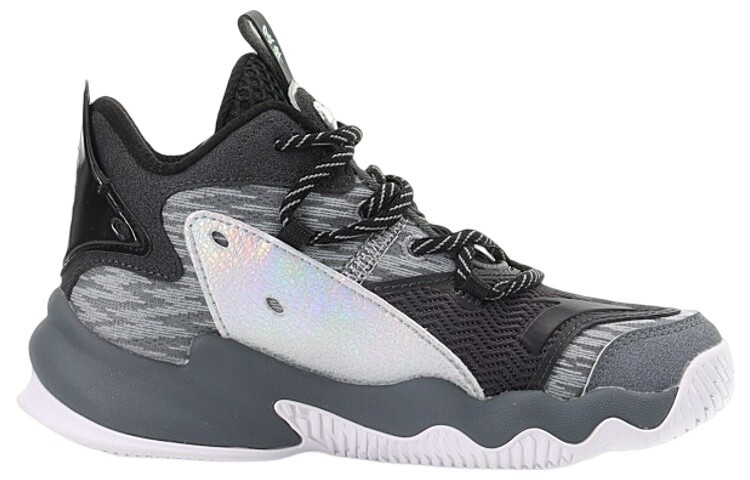 Баскетбольные кроссовки Berserk Kids GS Mid-top серые/синие Anta Kids — фото 2