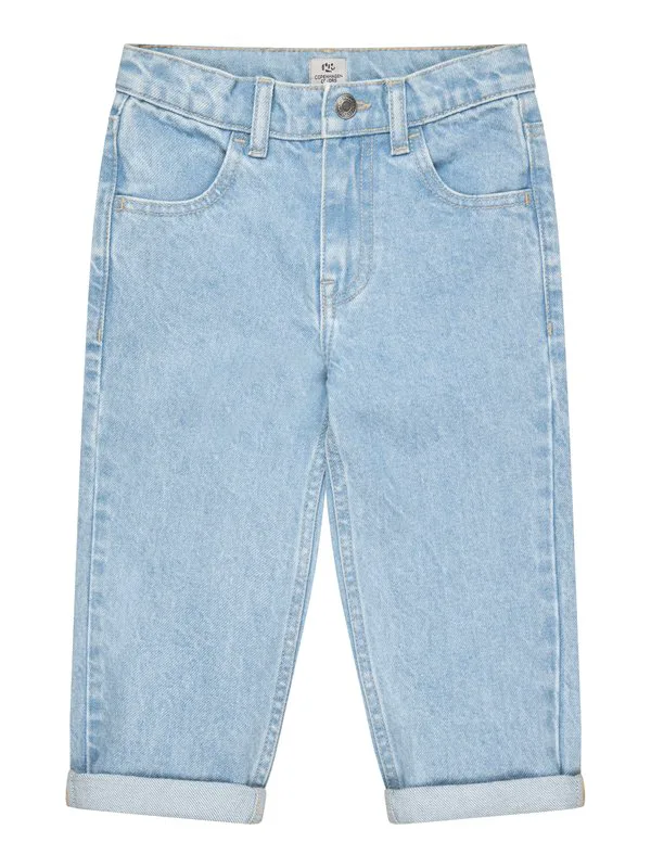 Органические джинсы-сигареты унисекс Copenhagen Colors, Lt Blue Indigo Washed — фото 3