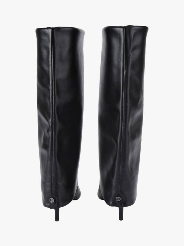 Fate ботинки до колена с отворотом из искусственной кожи KG Kurt Geiger, Black — фото 3