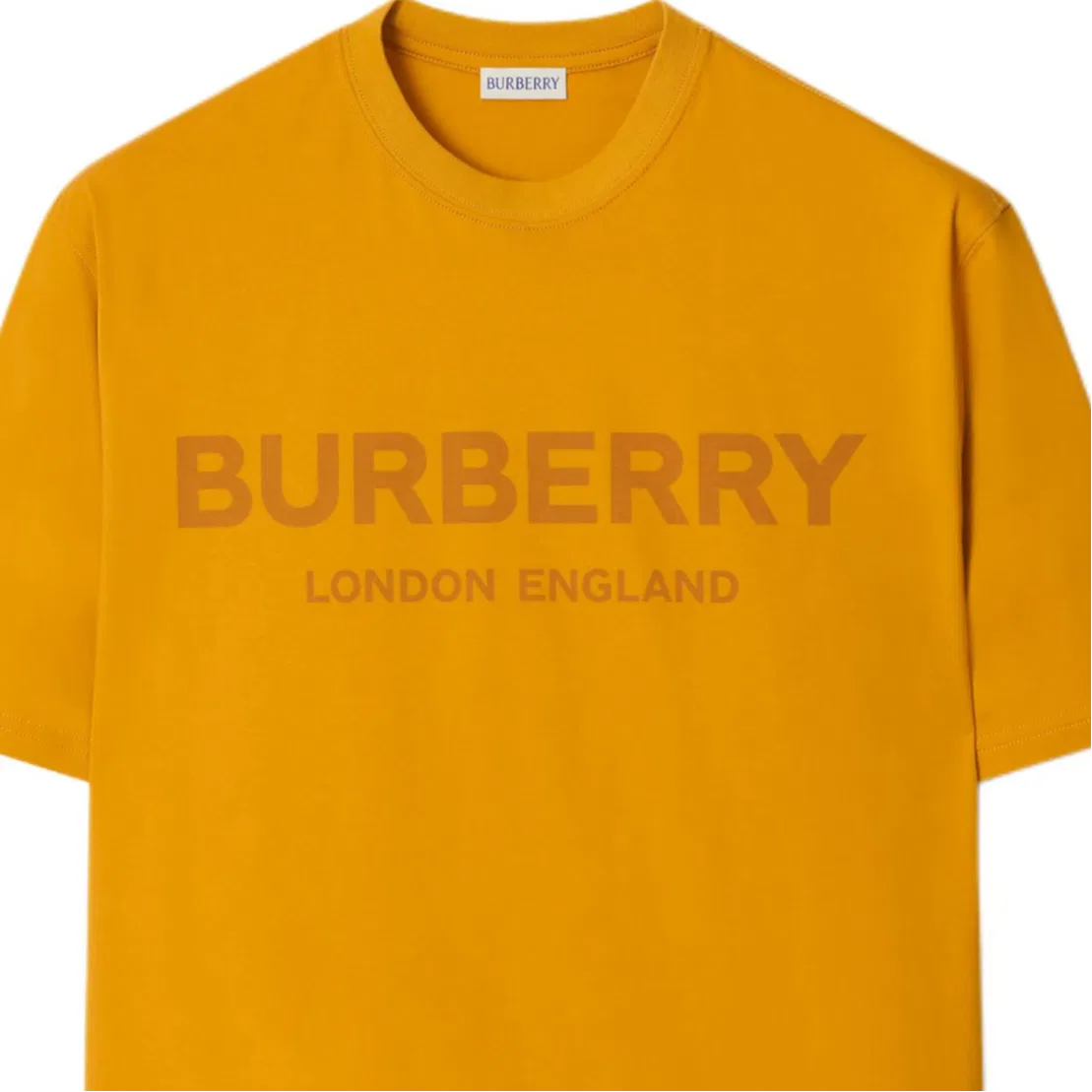 Футболка мужская Burberry Ochre с круглым вырезом — фото 3