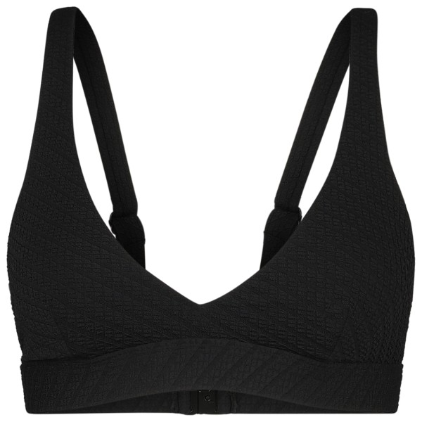 

Женский бикини-топ с завязками на шее, изготовленный на заказ Rip Curl, черный